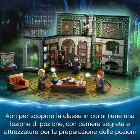 LEGO Harry Potter 76383 Lezione di Pozioni a Hogwarts, Giochi per Bambini e Bambine dai 8 Anni in su, Mattoncini da Viaggio - 4