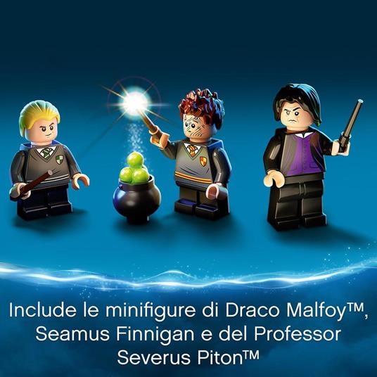 LEGO Harry Potter 76383 Lezione di Pozioni a Hogwarts, Giochi per Bambini e Bambine dai 8 Anni in su, Mattoncini da Viaggio - 5