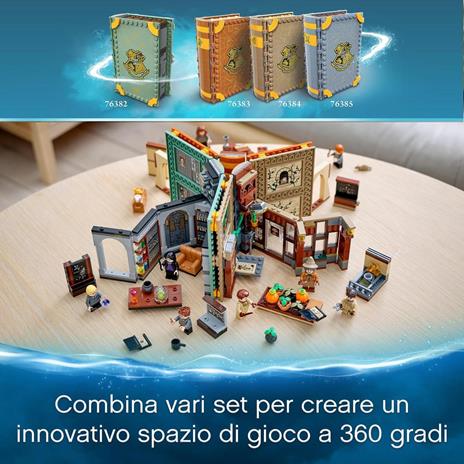 LEGO Harry Potter 76383 Lezione di Pozioni a Hogwarts, Giochi per Bambini e Bambine dai 8 Anni in su, Mattoncini da Viaggio - 8