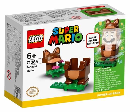 LEGO Super Mario (71385). Mario tanuki Power Up Pack