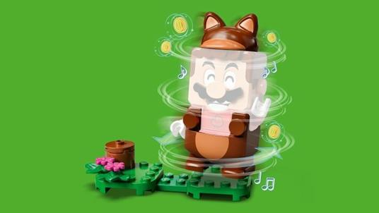 LEGO Super Mario (71385). Mario tanuki Power Up Pack - 4