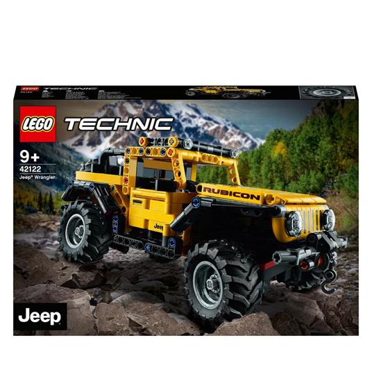 LEGO Technic 42122 Jeep Wrangler 4x4, Macchina Giocattolo, Set da  Costruzione SUV Fuoristrada, Idea Regalo per Bambini - LEGO - Technic -  Automobili - Giocattoli | laFeltrinelli