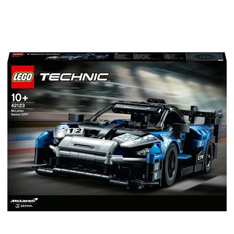 LEGO 42123 Technic McLaren Senna GTR, Auto da Corsa da Collezione, Modello  da Costruire, Macchina Giocattolo, Idea Regalo, Giochi per Bambini dai 10  Anni : LEGO: : Giochi e giocattoli
