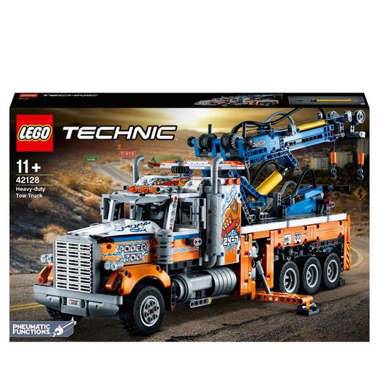 LEGO Technic 42128 Autogrù Pesante, Set da Costruzione, Mattoncini per  Costruzioni, Carro Attrezzi Giocattolo, Idee Regalo - LEGO - Technic -  Mezzi pesanti - Giocattoli | Feltrinelli