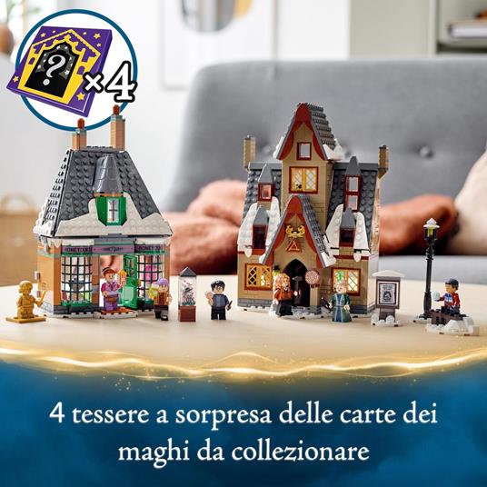 LEGO Harry Potter 76388 Visita al Villaggio Di Hogsmeade, 2 Case Giocattolo e 6 Minifigure, Giochi per Bambini da 8 Anni - 7