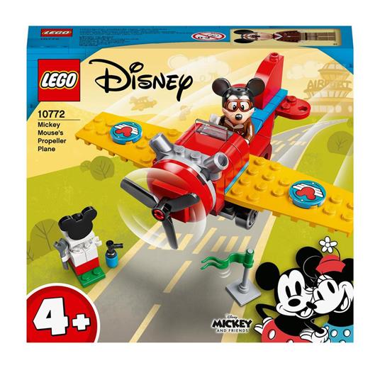 LEGO Disney 10772 Mickey and Friends L'Aereo a Elica di Topolino, Aereo  Giocattolo, Giochi per Bambini dai 4 Anni - LEGO - Disney - Aerei -  Giocattoli | laFeltrinelli