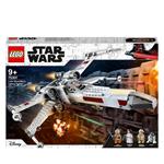 LEGO Star Wars 75301 X-Wing Fighter di Luke Skywalker, Set Guerre Stellari, Minifigure della Principessa Leila e Droide R2-D2