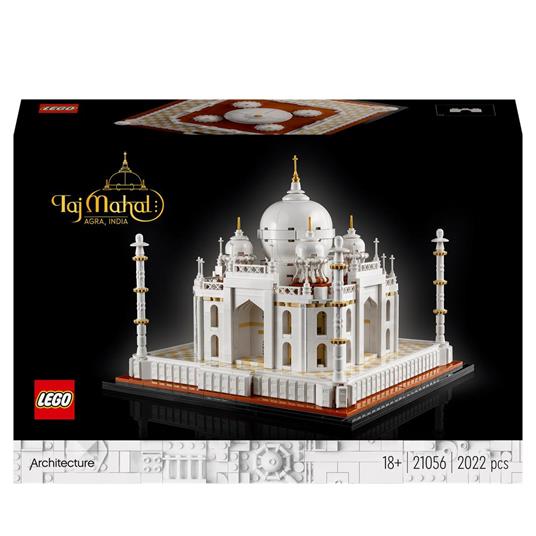 LEGO Architecture 21056 Taj Mahal, Costruzioni per Adulti, Grande Modello  da Collezione e da Esposizione, Idea Regalo - LEGO - LEGO Architecture -  Edifici e architettura - Giocattoli | laFeltrinelli