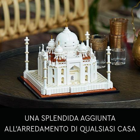 LEGO Architecture 21056 Taj Mahal, Costruzioni per Adulti, Grande Modello da Collezione e da Esposizione, Idea Regalo - 8