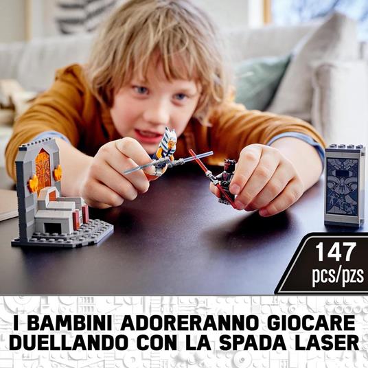 LEGO Star Wars 75310 Duello su Mandalore, Set da Costruzione con  Personaggio di Darth Maul e Spade laser, Giochi per Bambini - LEGO - Star  Wars - Astronavi - Giocattoli | laFeltrinelli