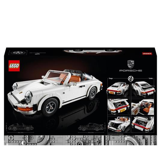 LEGO Icons 10295 Porsche 911, Set Costruzioni per Adulti, Auto da Corsa,  Modello da Collezione Turbo Targa 2 in 1 - LEGO - Creator - Automobili -  Giocattoli | Feltrinelli