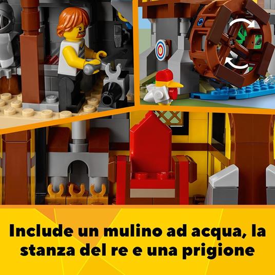 LEGO Creator 31120 – Set di giocattoli da costruzione 3 in 1, per