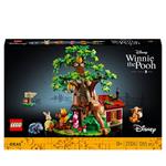 LEGO Ideas 21326 Disney Winnie the Pooh, Set per Adulti, Idea Regalo con Minifigure di Pimpi e Personaggio di Ih-Oh