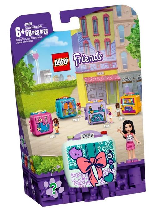 LEGO Friends (41668). Il cubo della moda di Emma