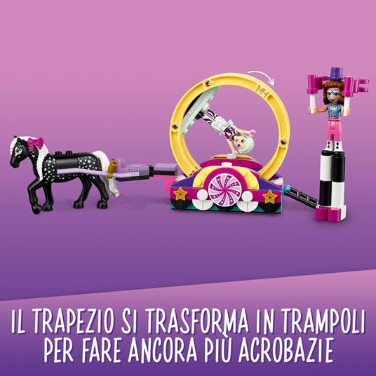 LEGO Friends 41686 Acrobazie Magiche, Set di Costruzioni, Giochi per Bambini con le Mini Bamboline di Olivia e Stella - 4