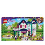 LEGO Friends 41449 La Villetta Familiare di Andrea, Casa delle Bambole con 5 Mini Bamboline, Giochi per Bambini dai 6 Anni