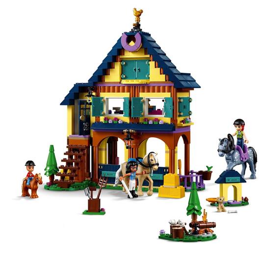 LEGO Friends 41683 Il Centro Equestre nel Bosco, Scuderia dei Cavalli  Giocattolo per Bambini dai 7 Anni con 2 Mini Bamboline - LEGO - Friends -  Edifici e architettura - Giocattoli | laFeltrinelli