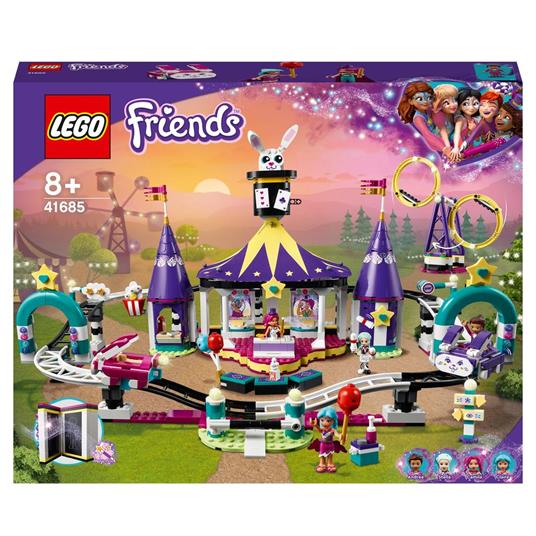 LEGO Friends 41685 Le Montagne Russe del Luna Park Magico, Set di  Costruzioni per Bambini dai 8 Anni con 4 Mini Bamboline - LEGO - Friends -  Edifici e architettura - Giocattoli | laFeltrinelli