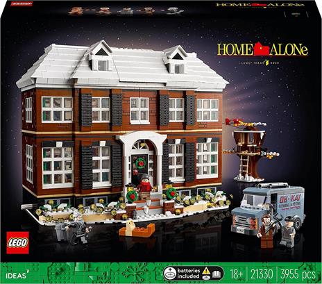 LEGO Ideas 21330 Mamma Ho Perso l'Aereo, Set per Adulti da Collezione, Casa  dei McCallister, Idea Regalo con 5 Minifigure - LEGO - Ideas - Edifici e  architettura - Giocattoli