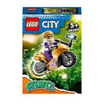 LEGO City Stuntz Stunt Bike dei Selfie, Moto Giocattolo con Funzione 