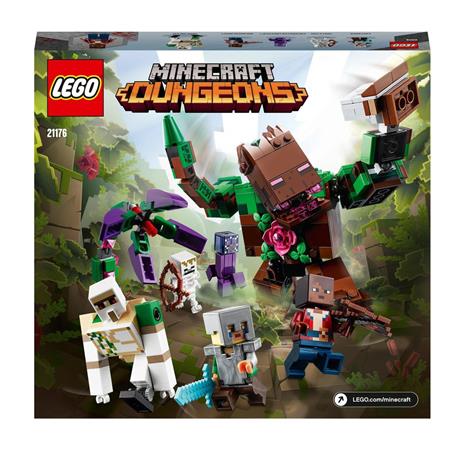 LEGO Minecraft 21176 L'Abominio della Giungla, Giocattoli Action Figure per Bambini con i Personaggi di Minecraft Dungeons - 8