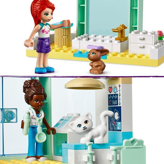 LEGO Friends clinica veterinaria, giochi per bambini dai 4 anni