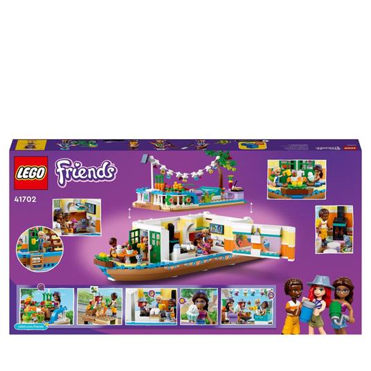 LEGO Friends 41702 Casa Galleggiante sul Canale, Giochi per Bambina e  Bambino dai 7 Anni in su con Giardino - LEGO - Star Wars - Generici -  Giocattoli | Feltrinelli