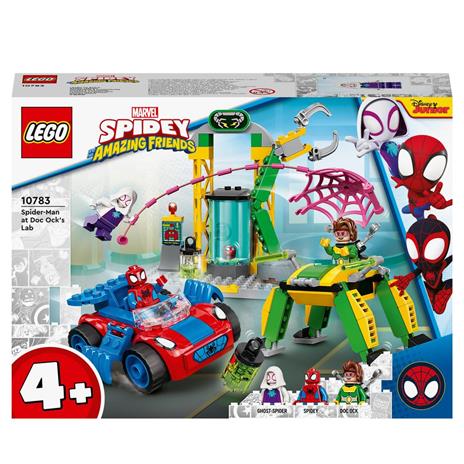 LEGO Marvel 10783 Spidey e i Suoi Fantastici Amici Spider-Man al  Laboratorio di Doctor Octopus, Macchine Giocattolo - LEGO - Marvel - TV &  Movies - Giocattoli | laFeltrinelli