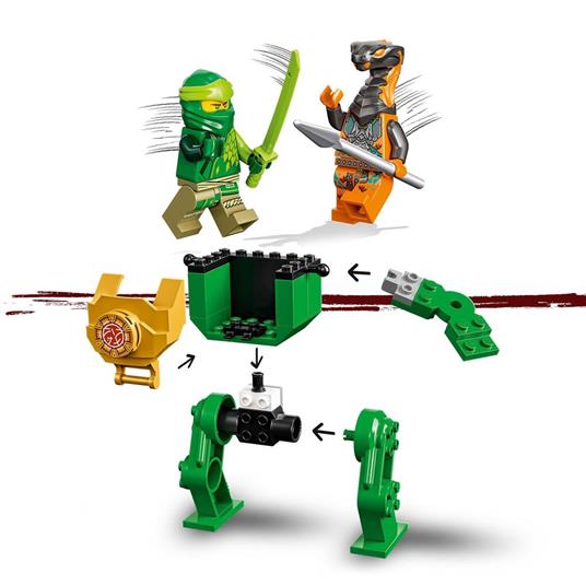 LEGO NINJAGO 71757 Mech Ninja di Lloyd, Set per Bambini dai 4 Anni in su,  con Giocattolo Snodabile e Guerriero Serpente - LEGO - Ninjago - Generici -  Giocattoli | laFeltrinelli