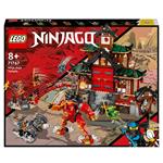 LEGO NINJAGO 71767 Tempio Dojo dei Ninja, Banner da Collezione, Minifigure di Lloyd, Kai e Guerrieri Serpente