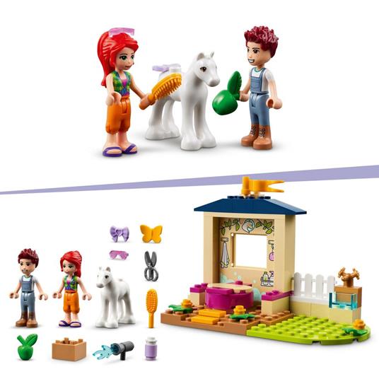 LEGO Friends 41696 Stalla di Toelettatura dei Pony, con Cavallo Giocattolo  e Mini Bamboline Mia e Daniel, Giochi per Bambini - LEGO - Friends -  Animali - Giocattoli | laFeltrinelli