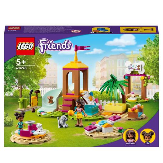 LEGO Friends 41698 Il Parco Giochi dei Cuccioli, Giocattolo con Scivolo e  Mini Bamboline, Set per Bambini di 5+ Anni - LEGO - Friends - Generici -  Giocattoli | laFeltrinelli