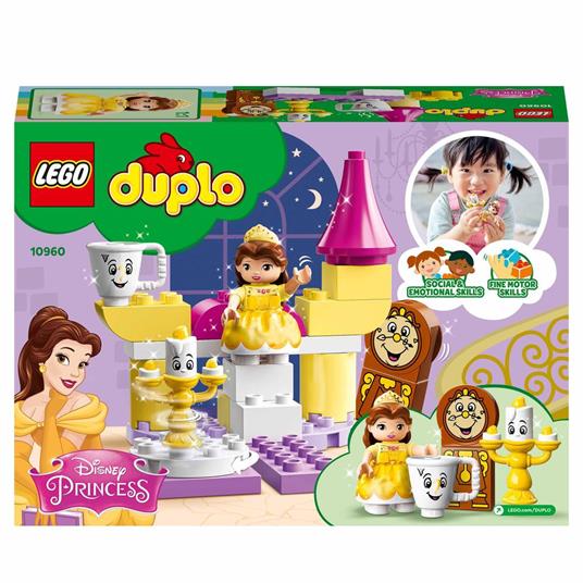 LEGO DUPLO Disney Princess 10960 La sala da Ballo di Belle, con Chip da la  Bella e la Bestia, Giocattolo per Bambini 2+ Anni - LEGO - Duplo - Edifici  e architettura - Giocattoli | laFeltrinelli