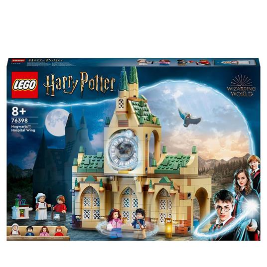 LEGO Harry Potter 76398 Ala dell'infermeria di Hogwarts, con Minifigure Ron  Weasley e Hermione Granger, Torre dell'Orologio - LEGO - Harry Potter - TV  & Movies - Giocattoli | laFeltrinelli