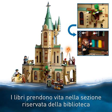 LEGO Harry Potter 76402 Hogwarts: Ufficio di Silente, Castello Giocattolo con Cappello Parlante e Spada di Grifondoro - 4