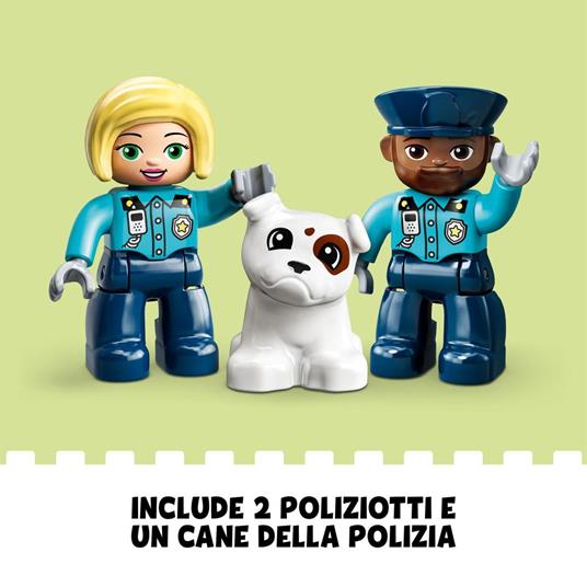 LEGO DUPLO 10959 Stazione Di Polizia ed Elicottero, Set per Bambini di 2+  Anni, Macchina Giocattolo con Luci e Sirene - LEGO - Duplo - Mestieri -  Giocattoli | laFeltrinelli