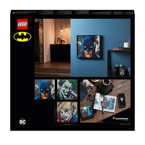 LEGO Art 31205 Collezione Jim Lee Batman, Poster Fai Da Te, Idea Regalo Modellismo, Set di Lavoretti Creativi per Adulti - 8