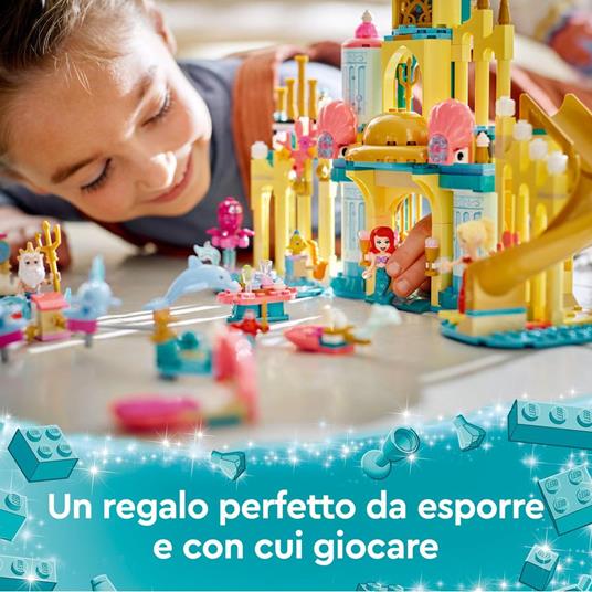 Disney Princess Playset Il Castello dei Due Mondi di Ariel