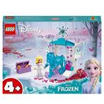 LEGO Disney 43209 Elsa e La Stalla Di Ghiaccio Di Nokk, Idea Regalo, Bambini di 4+ Anni, Mini Bambolina e Cavallo Giocattolo