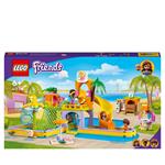 LEGO Friends 41720 Parco Acquatico, Piscina con Scivolo con Mini Bamboline, Idea Regalo, Giochi per Bambini dai 6 Anni