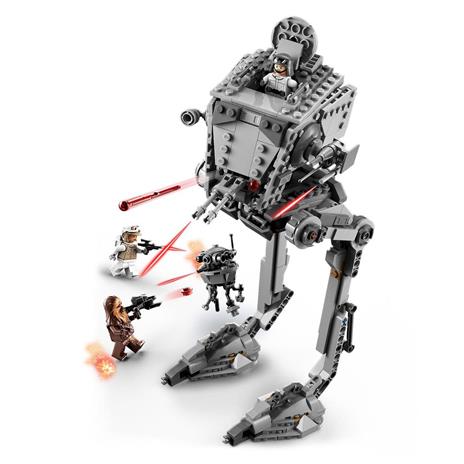 LEGO Star Wars 75322 AT-ST di Hoth con Minifigure di Chewbacca e Droide, Modellino del Film L'Impero Colpisce Ancora - 3