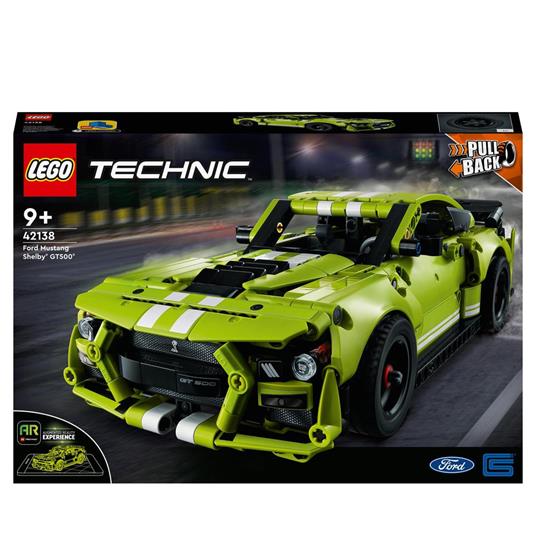 LEGO Technic 42138 Ford Mustang Shelby GT500, Modellino Auto da Costruire,  Macchina Giocattolo, con App AR - LEGO - Technic - Automobili - Giocattoli  | laFeltrinelli