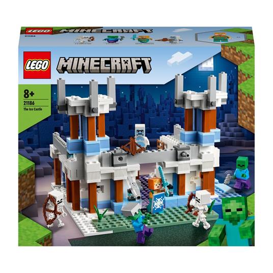 LEGO Minecraft 21186 Il Castello di Ghiaccio, Giocattoli Creativi da  Costruire, Spada di Diamanti, Giochi per Bambini - LEGO - Minecraft - TV &  Movies - Giocattoli | laFeltrinelli