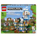 LEGO Minecraft 21188 Il Villaggio dei Lama, Casa Giocattolo con Animali della Fattoria, Giochi per Bambini Creativi