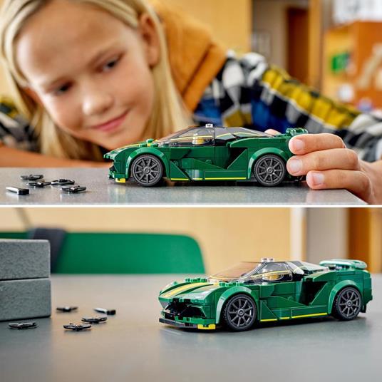 LEGO Speed Champions 76907 Lotus Evija, Macchina Giocattolo Da Corsa,  Modello Replica Auto Sportiva, Set da Collezione - LEGO - Speed Champions -  Automobili - Giocattoli | Feltrinelli