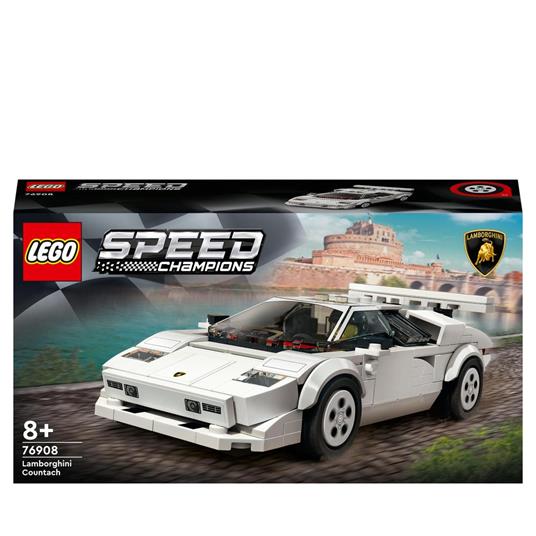 LEGO Speed Champions 76908 Lamborghini Countach, Giochi per Bambini di 8+  Anni, Auto Sportiva Giocattolo, Replica Supercar - LEGO - Speed Champions -  Automobili - Giocattoli | Feltrinelli