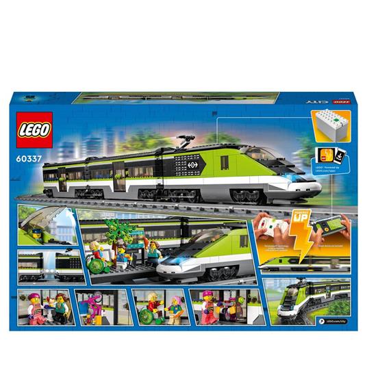 LEGO City 60337 Treno Passeggeri Espresso, con Locomotiva Giocattolo  Telecomandata con Luci e Binari, Giochi per Bambini - LEGO - City - Mezzi  pesanti - Giocattoli | laFeltrinelli