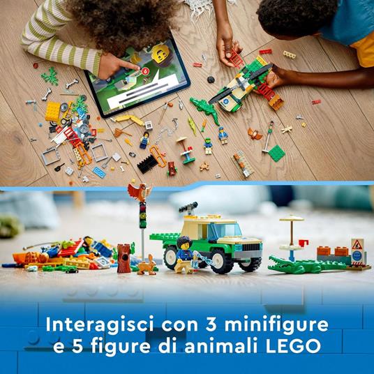 LEGO CITY MISSIONI DI SALVATAGGIO ANIMALE 60353