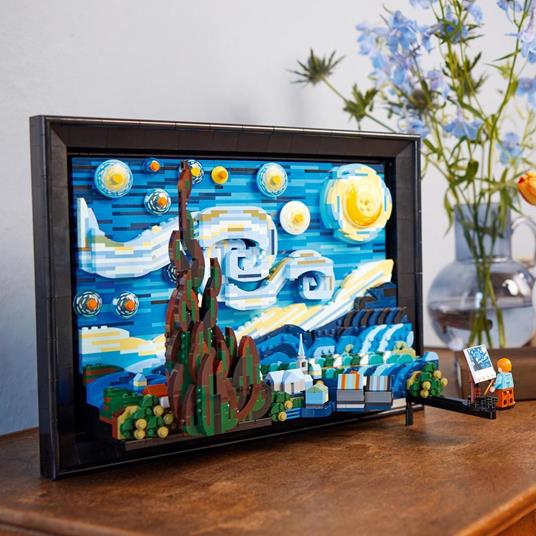 LEGO Ideas 21333 Vincent van Gogh - Notte Stellata, Set Fai da Te Creativo  per Adulti, Decorazione per Casa 3D con Minifigure - LEGO - LEGO Ideas -  Set mattoncini - Giocattoli | Feltrinelli