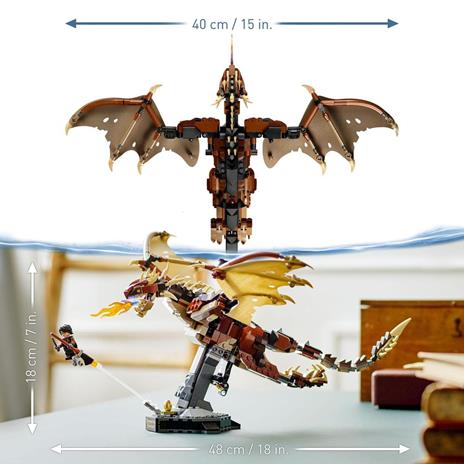 Lego - Drago Spinato Ungherese Di Harry Potter — Juguetesland